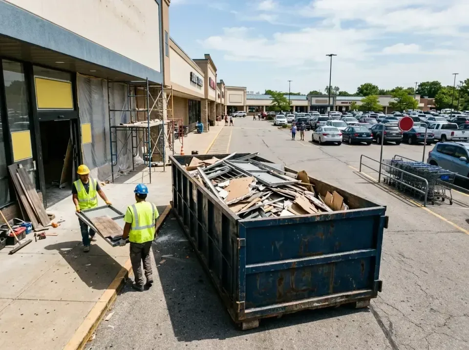 retail-store-renovation-debris-003 — frequently asked questions, Roll-off Dumpster Rentals in Grove City, OH